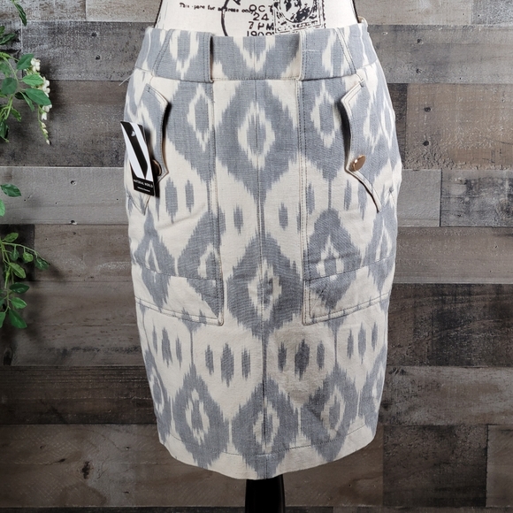 Altuzarra Geometric Pencil Skirt - Picture 4 of 13